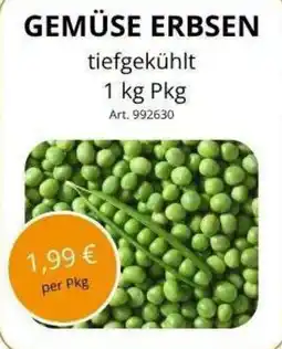 Nemetz Markt Gemüse Erbsen Angebot