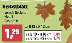 Thomas Philipps Herbstblatt Angebot