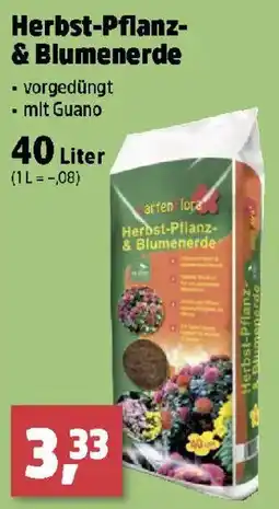 Thomas Philipps Gartenflora Herbst-Pflanz- & Blumenerde Angebot