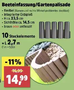 Thomas Philipps Beeteinfassung/Gartenpalisade Angebot
