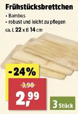 Thomas Philipps Frühstücksbrettchen Bambus Angebot