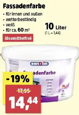 Thomas Philipps Fassadenfarbe renolin Angebot