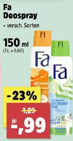 Thomas Philipps Fa Deospray Angebot
