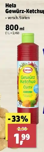 Thomas Philipps Hela Gewürz-Ketchup Curry Angebot