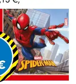 TEDi Servietten Spider-Man Angebot