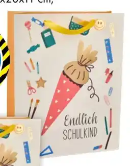 TEDi Geschenktüte Schulanfang Angebot