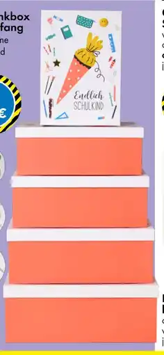 TEDi Geschenkbox Schulanfang Angebot