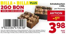Billa Schokokuchen 2 Stk. Angebot