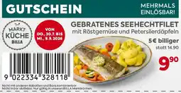 Billa Gebratenes seehechtfilet Angebot