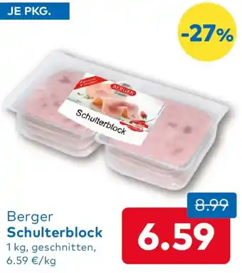 T&G Berger Schulterblock Angebot