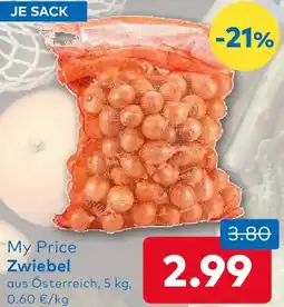 T&G My Price Zwiebel Angebot