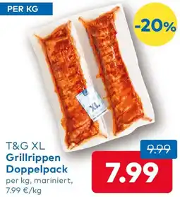 T&G T&G XL Grillrippen Doppelpack Angebot