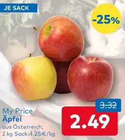 T&G My Price Äpfel Angebot