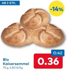 T&G Bio Kaisersemmel Angebot