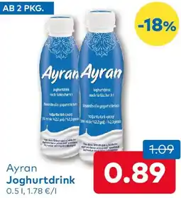 T&G Ayran Joghurtdrink Angebot