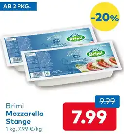 T&G Brimi Mozzarella Stange Angebot