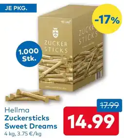 T&G Hellma Zuckersticks Sweet Dreams Angebot