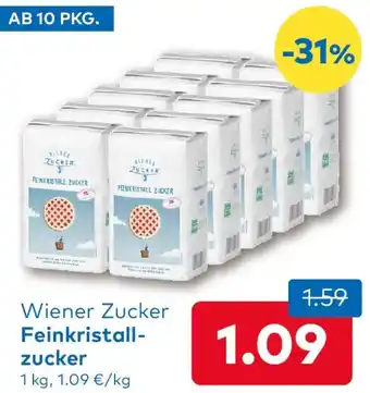 Wiener Zucker Feinkristallzucker