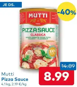 T&G Mutti Pizza Sauce Angebot