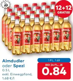 T&G Almdudler oder Spezi Angebot
