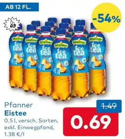 T&G Pfanner Eistee Angebot