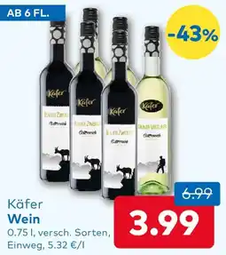 T&G Käfer Wein Angebot