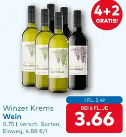 T&G Winzer Krems Wein Angebot
