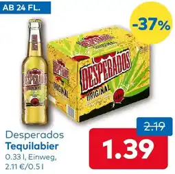 T&G Desperados Tequilabier Angebot