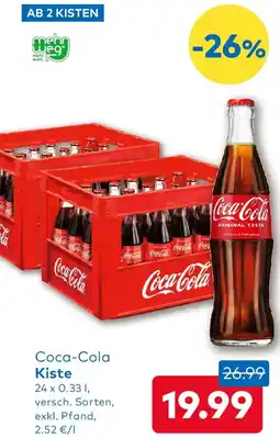 T&G Coca-Cola Kiste Angebot