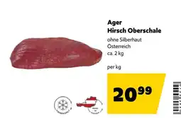 Eurogast Grissemann Ager Hirsch Oberschale Angebot