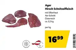 Eurogast Grissemann Ager Hirsch Schnitzelfleisch Angebot