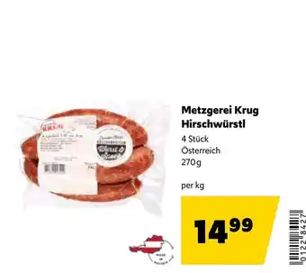 Metzgerei Krug Hirschwürstl