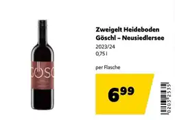 Eurogast Grissemann Zweigelt Heideboden Göschl - Neusiedlersee Angebot