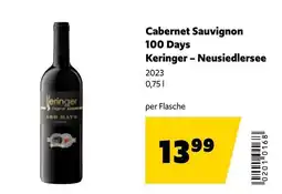 Eurogast Grissemann Cabernet Sauvignon 100 Days Keringer Angebot
