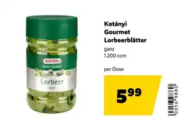 Eurogast Grissemann Kotányi Gourmet Lorbeerblätter Angebot