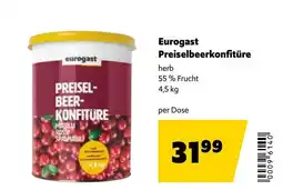 Eurogast Grissemann Eurogast Preiselbeerkonfitüre Angebot