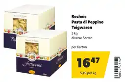 Eurogast Grissemann Recheis Pasta di Peppino Angebot