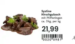 Eurogast Grissemann Systine Hirschgulasch mit Pfifferlingen Angebot
