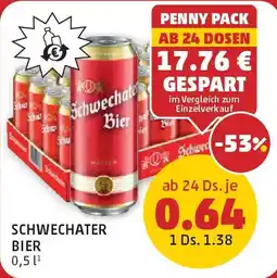 PENNY Schwechater bier Angebot
