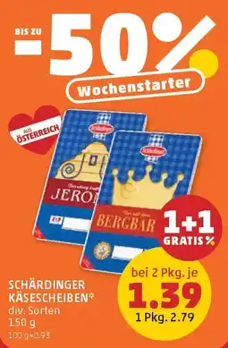 PENNY Schärdinger käsescheiben Angebot