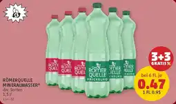PENNY Römerquelle mineralwasser Angebot