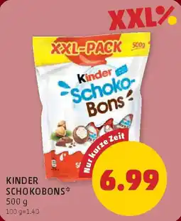 PENNY Kinder schokobons Angebot