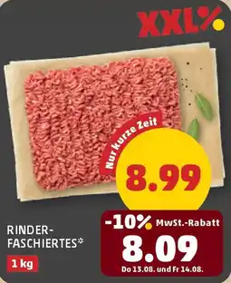 PENNY Rinderfaschiertes Angebot