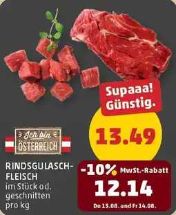 PENNY Rindsgulaschfleisch Angebot