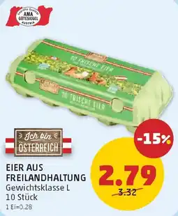 PENNY Eier aus freilandhaltung Angebot