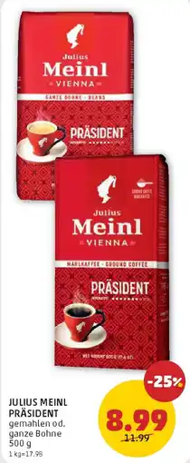 PENNY Julius meinl präsident Angebot