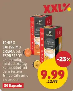 PENNY Tchibo cafissimo crema od. espresso Angebot