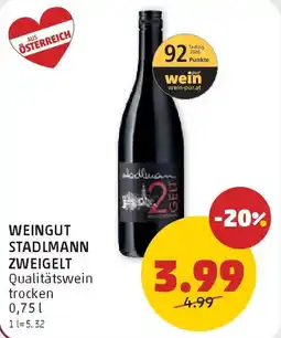 PENNY Weingut stadlmann zweigelt Angebot