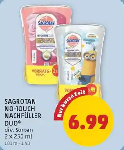 PENNY Sagrotan no-touch nachfüller duo Angebot