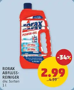 PENNY Rorax abflussreiniger Angebot